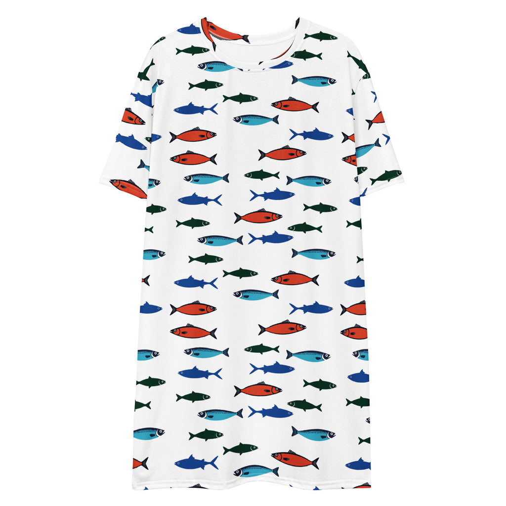 Sardines T-shirt dress