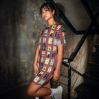 Michigan cities T-shirt dress by La Vie Bien