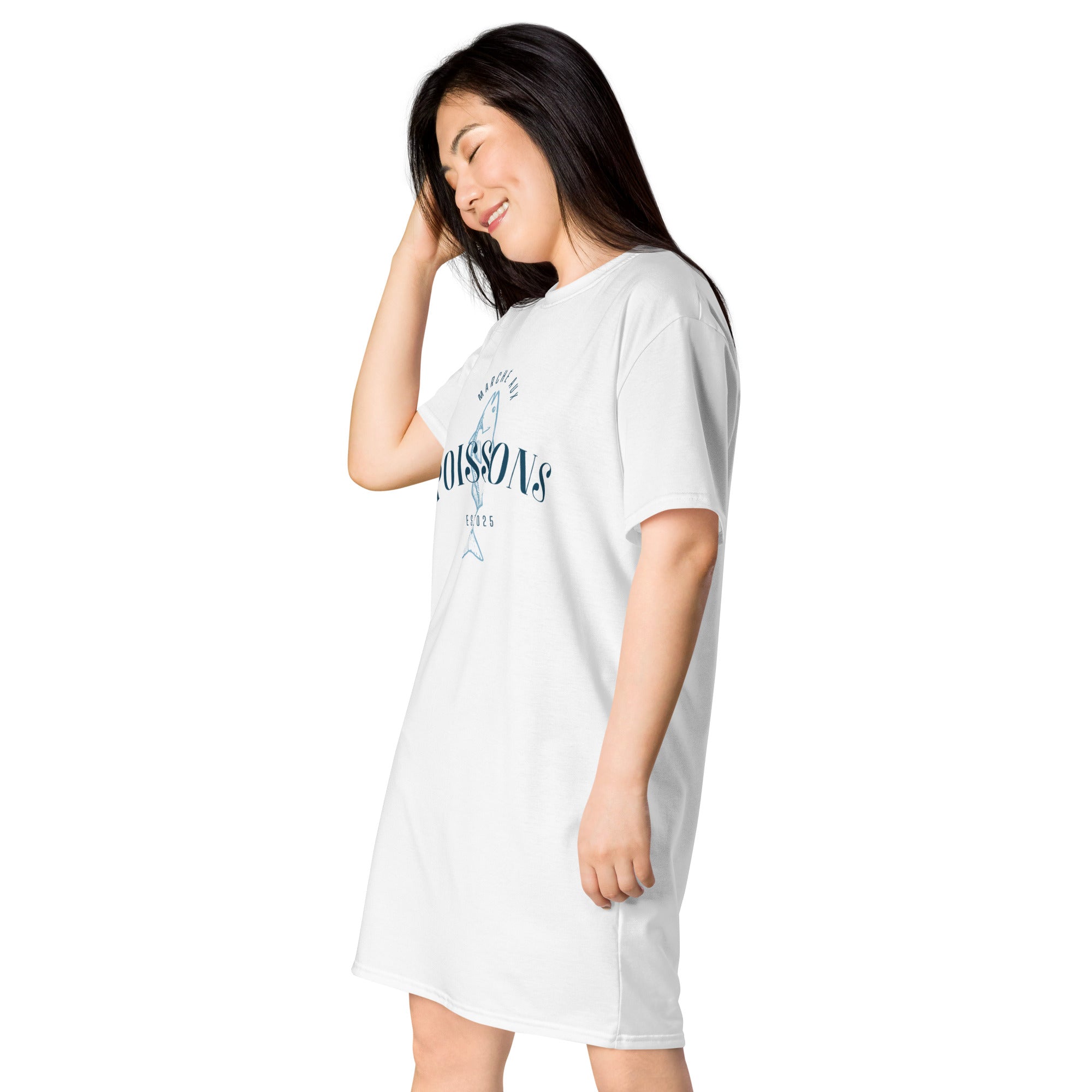 Marché aux poissons T-shirt dress
