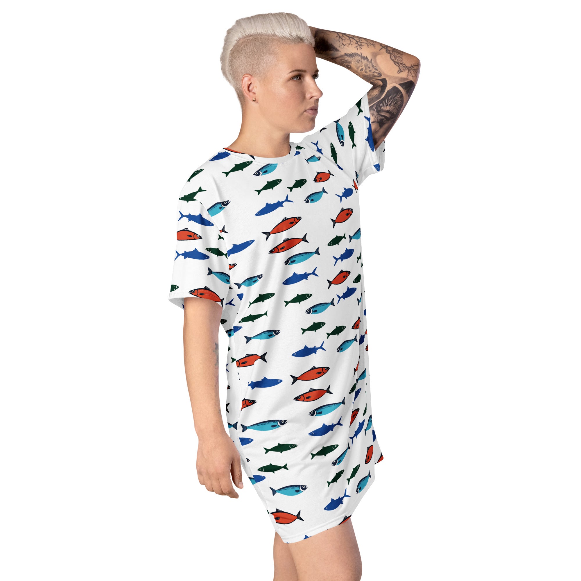 Sardines T-shirt dress