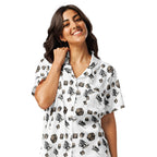 Roll for initiative women’s short sleeve pajama top by La Vie Bien