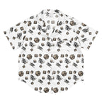 Roll for initiative women’s short sleeve pajama top by La Vie Bien