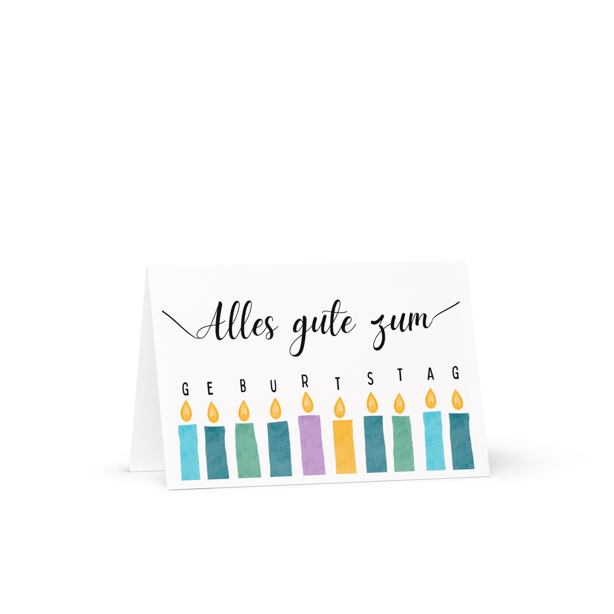 Alles gute zum geburtstag Greeting card