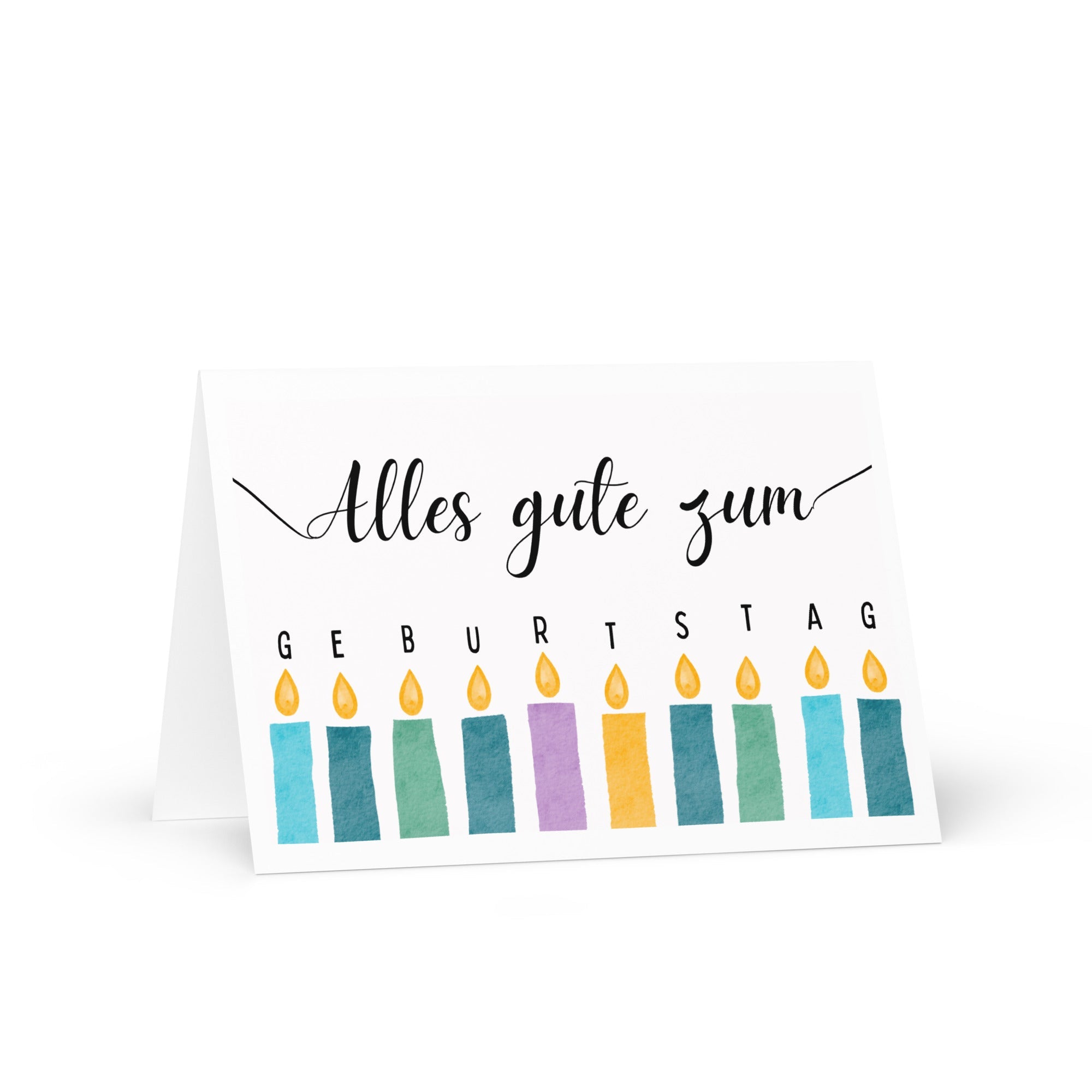 Alles gute zum geburtstag Greeting card