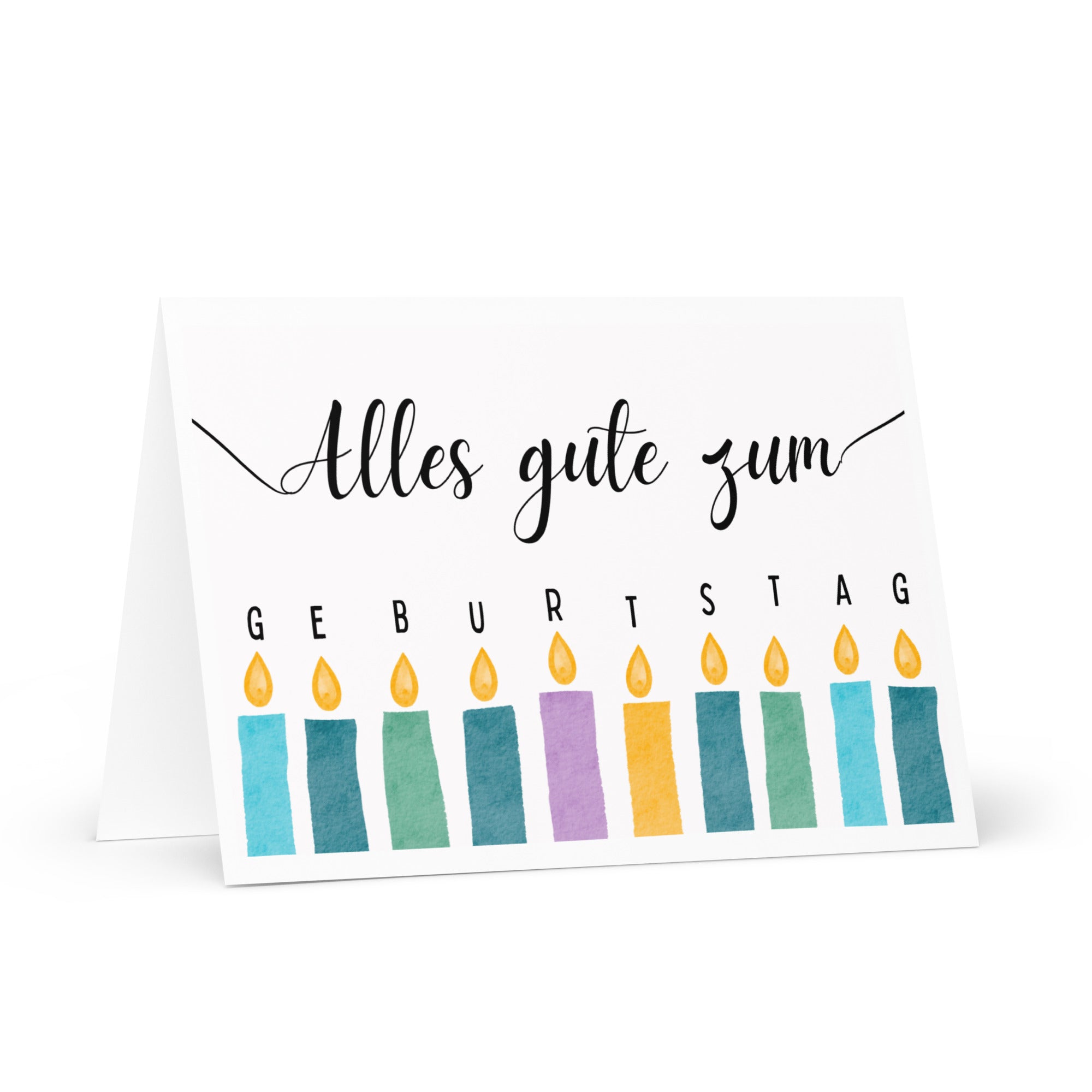 Alles gute zum geburtstag Greeting card