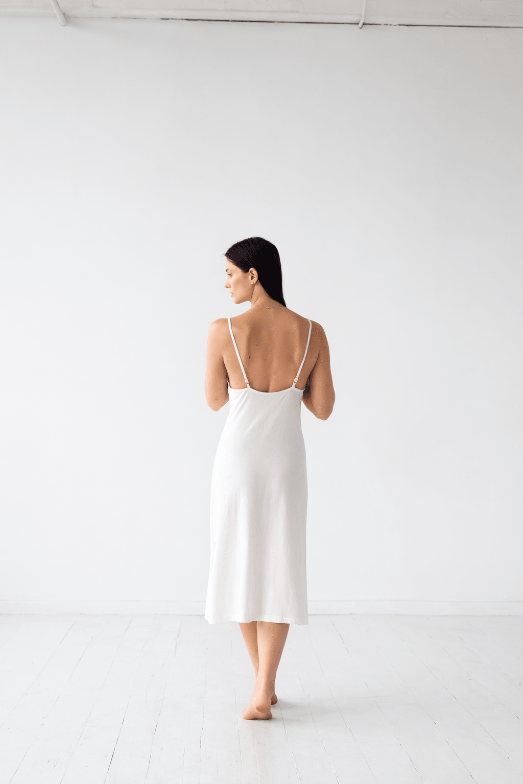 Alma Midi Chemise NIGHTGOWN La Vie Bien Alma Midi Chemise