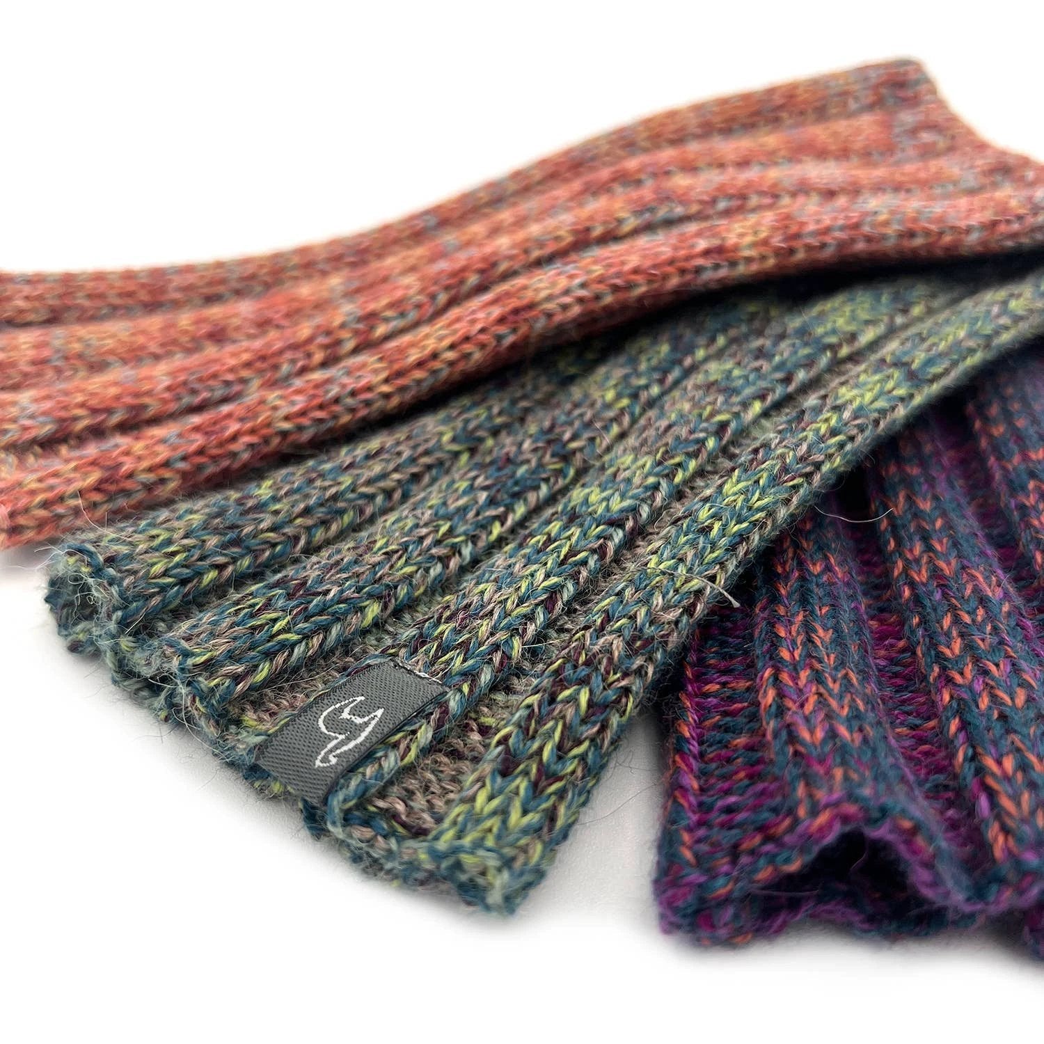 Alpaca Gloves - Accordion - Tumeric by Ethical Trade Co