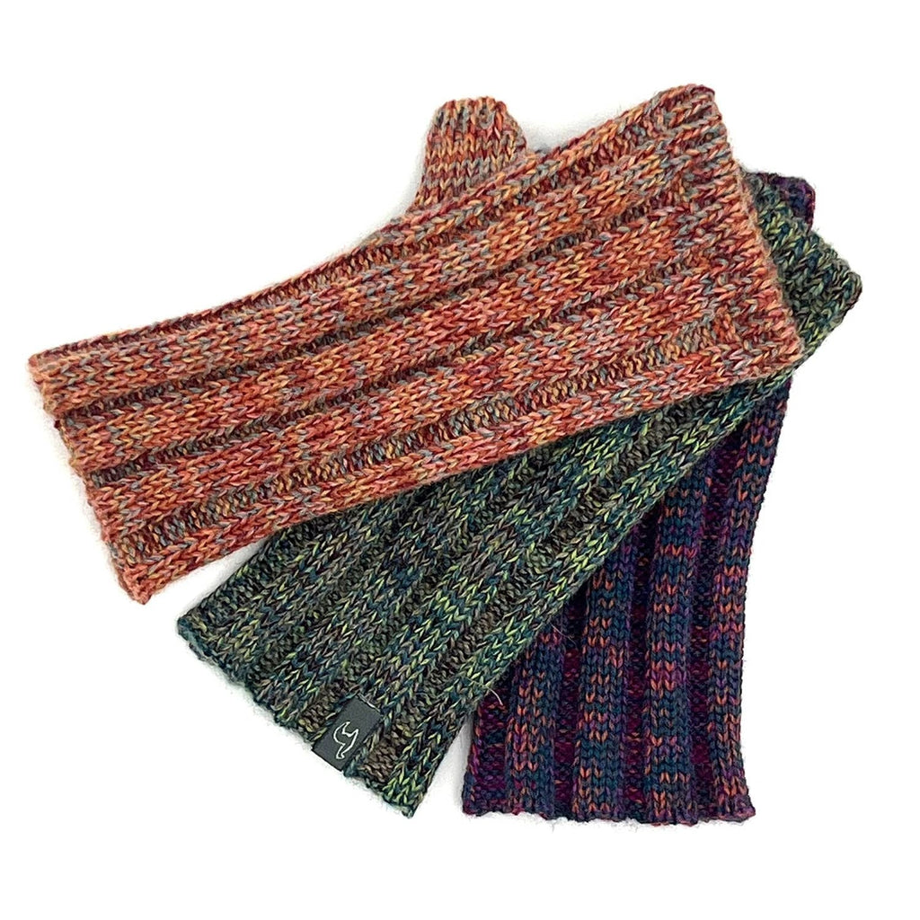 Alpaca Gloves - Accordion - Tumeric by Ethical Trade Co