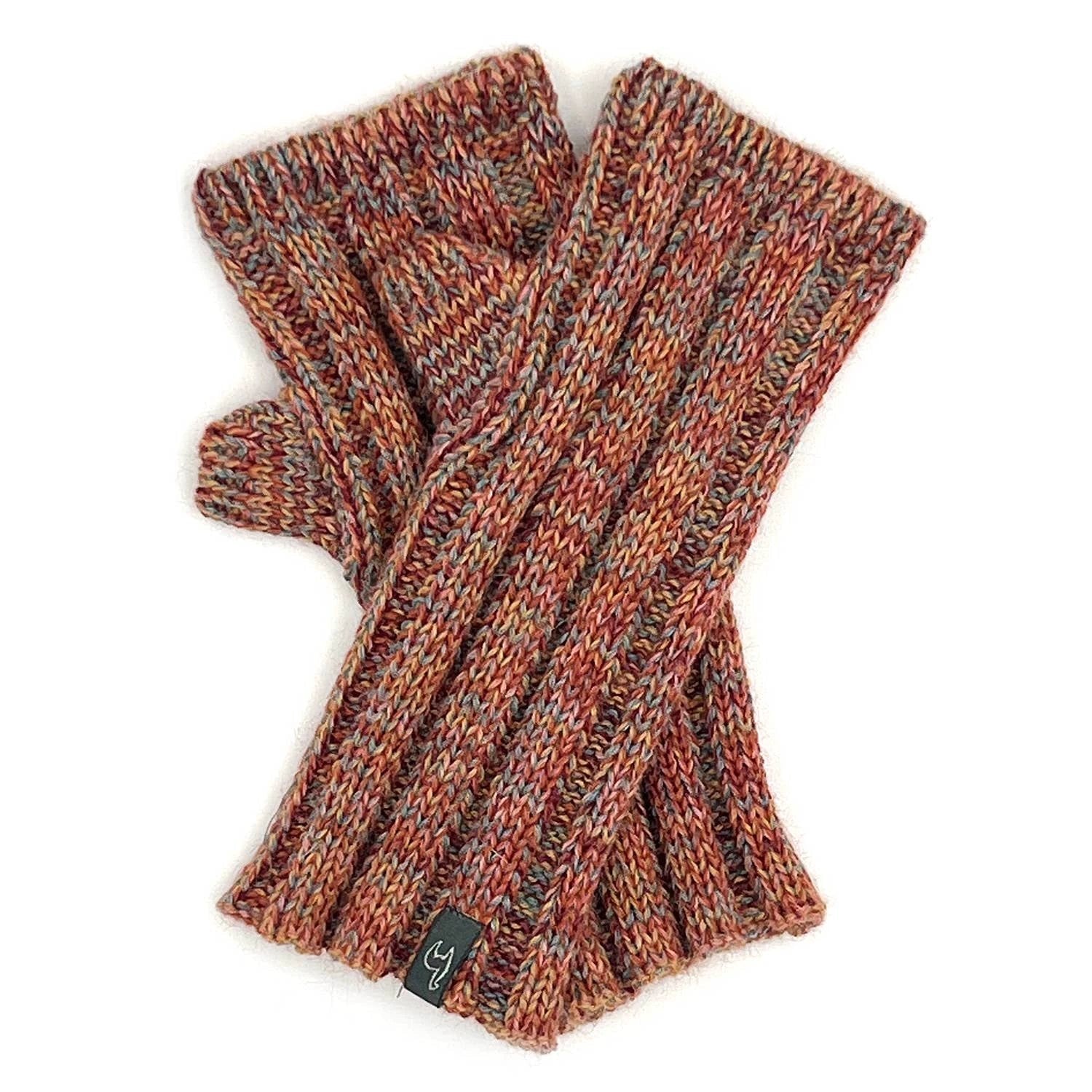 Alpaca Gloves - Accordion - Tumeric by Ethical Trade Co