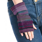 Alpaca Gloves - Colorado - Fig by Ethical Trade Co