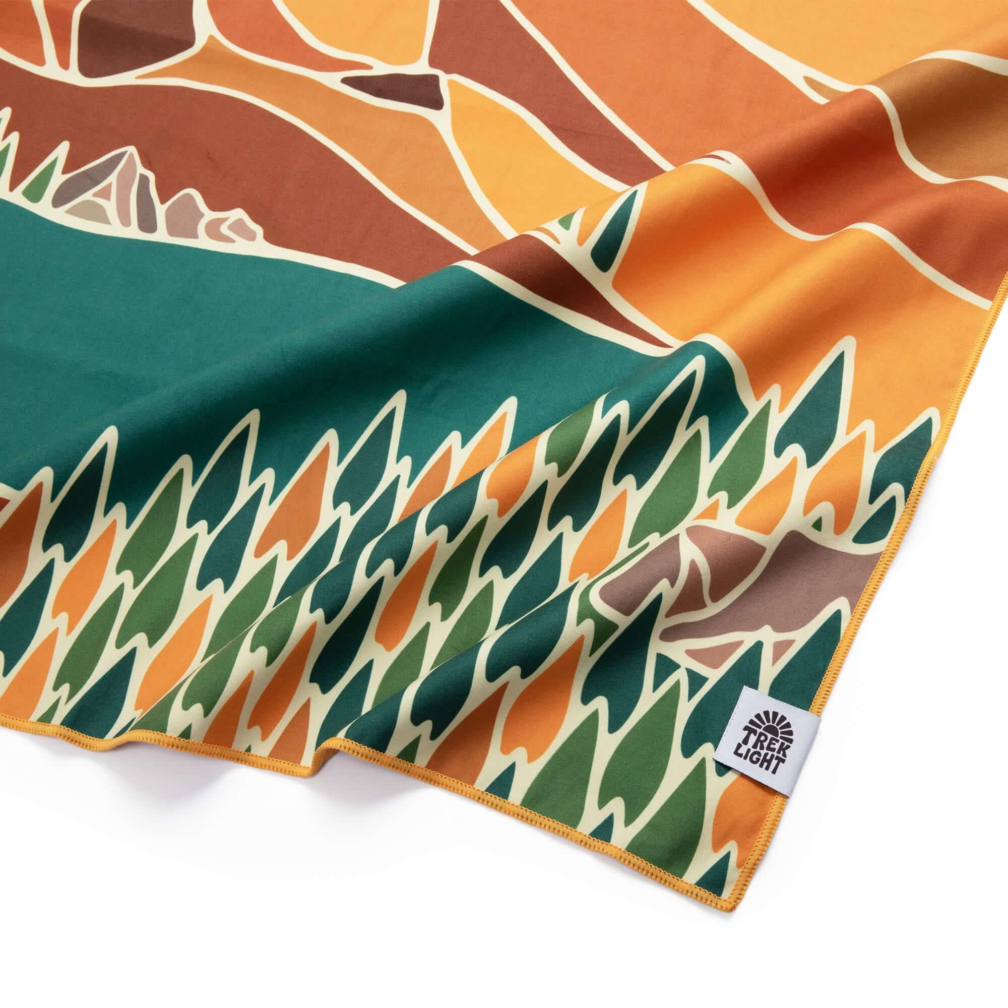 Alpenglow Wander Towel Travel Towels La Vie Bien Alpenglow Wander Towel