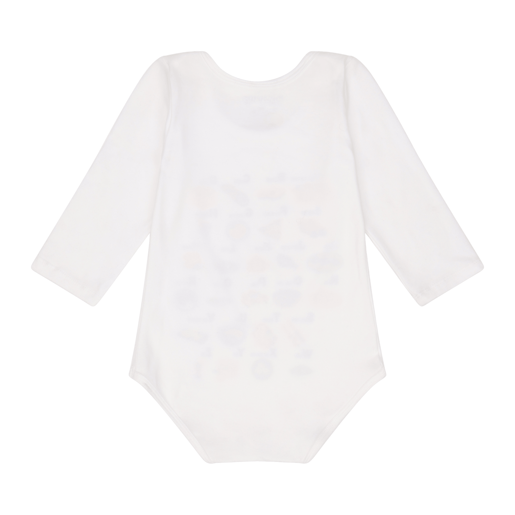 Alphabet Long Sleeve Baby Bodysuit | Multicultural Kids Wear