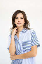 Amalfi Stripes Resort Capri Set PAJAMAS La Vie Bien Amalfi Stripes Resort Capri Set