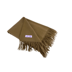 Amar Nut Camel Wool Throw Blanket