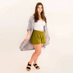 Amara Short Duster by Darn Good Yarn
