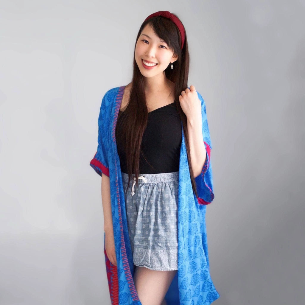 Amara Short Duster by Darn Good Yarn