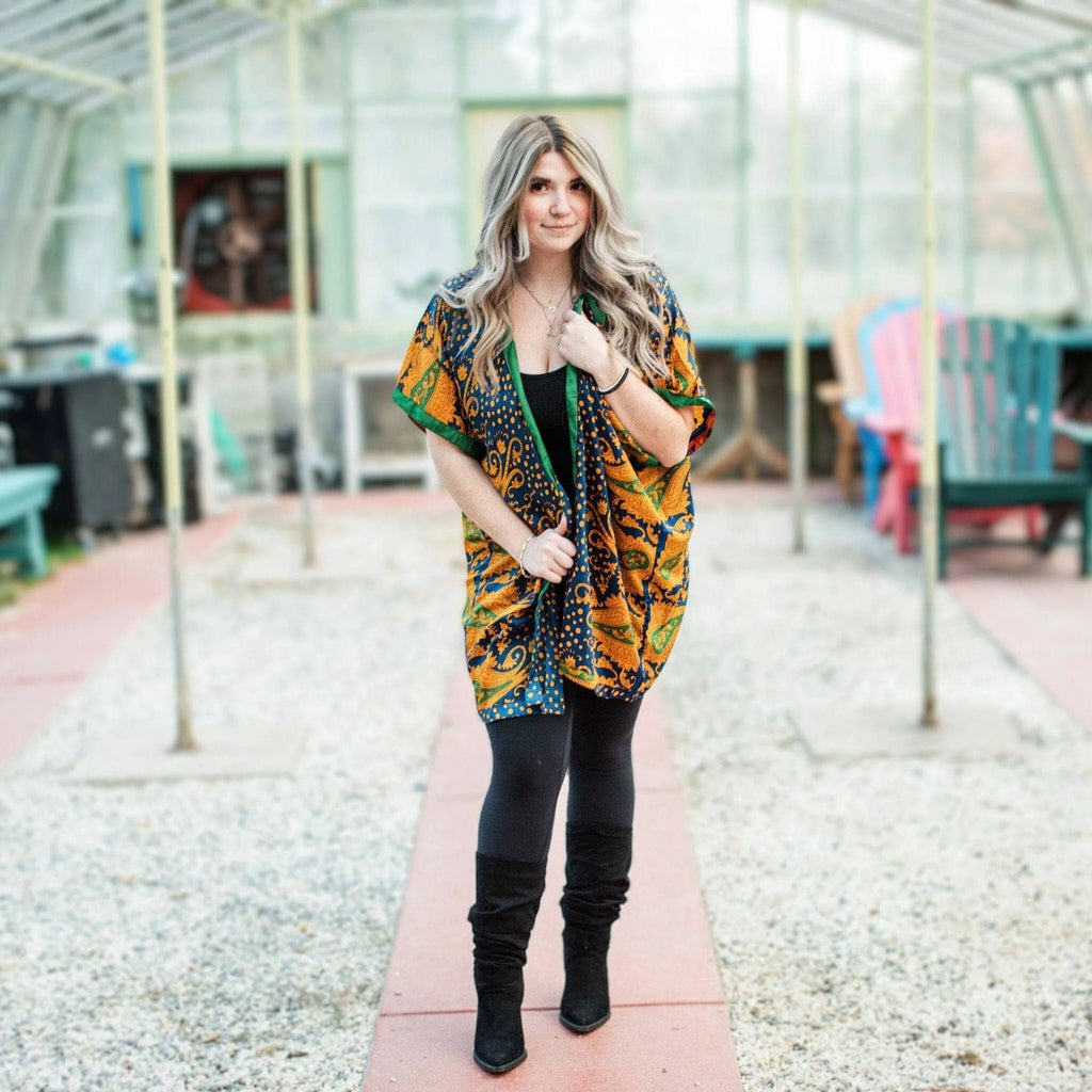 Amara Short Duster by Darn Good Yarn