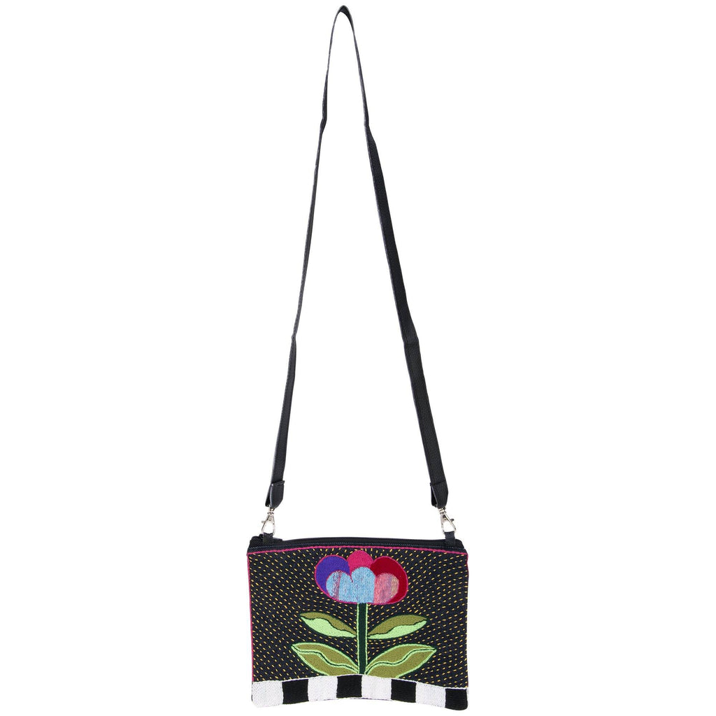 Amarasti Embroidered Sling Bag Purses La Vie Bien Amarasti Embroidered Sling Bag