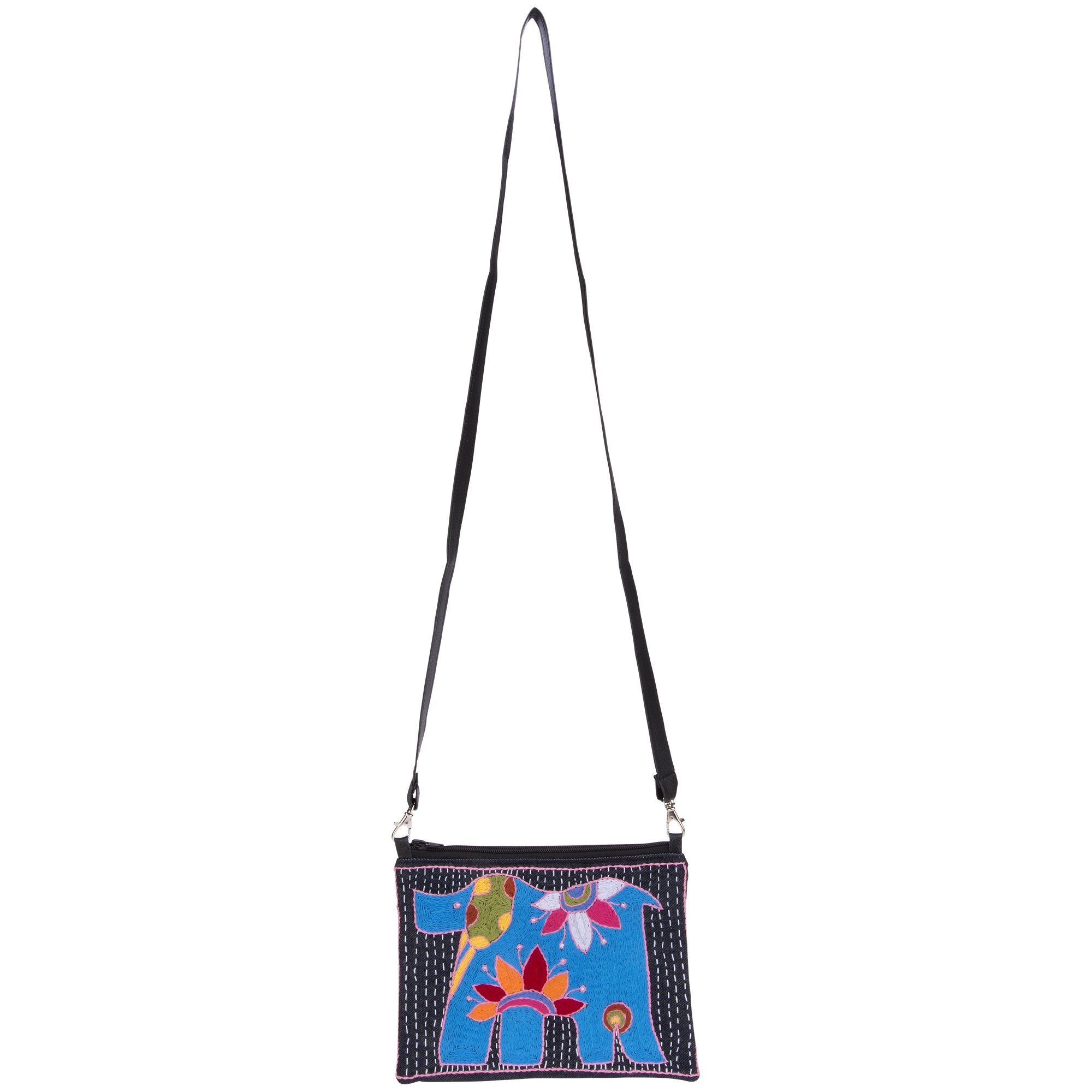 Amarasti Embroidered Sling Bag Purses La Vie Bien Amarasti Embroidered Sling Bag