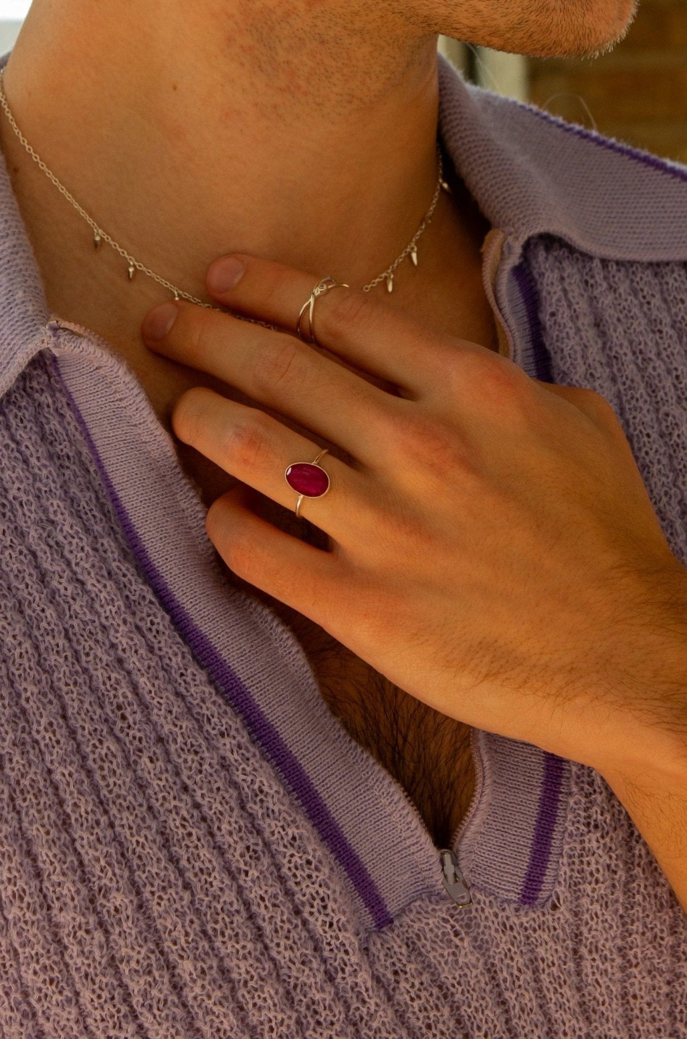 Amaryllis Sterling Silver Ring by Fair Anita