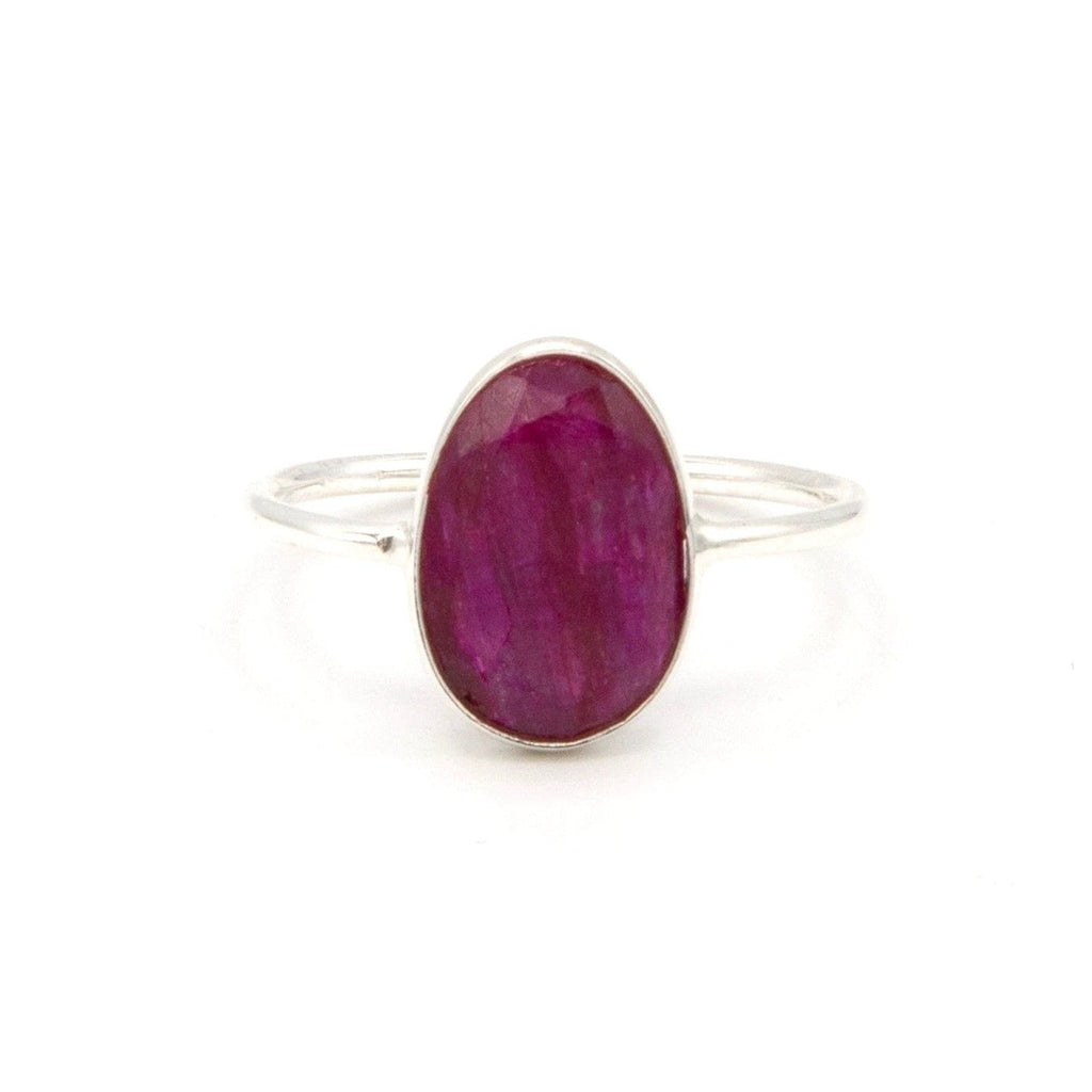 Amaryllis Sterling Silver Ring by Fair Anita