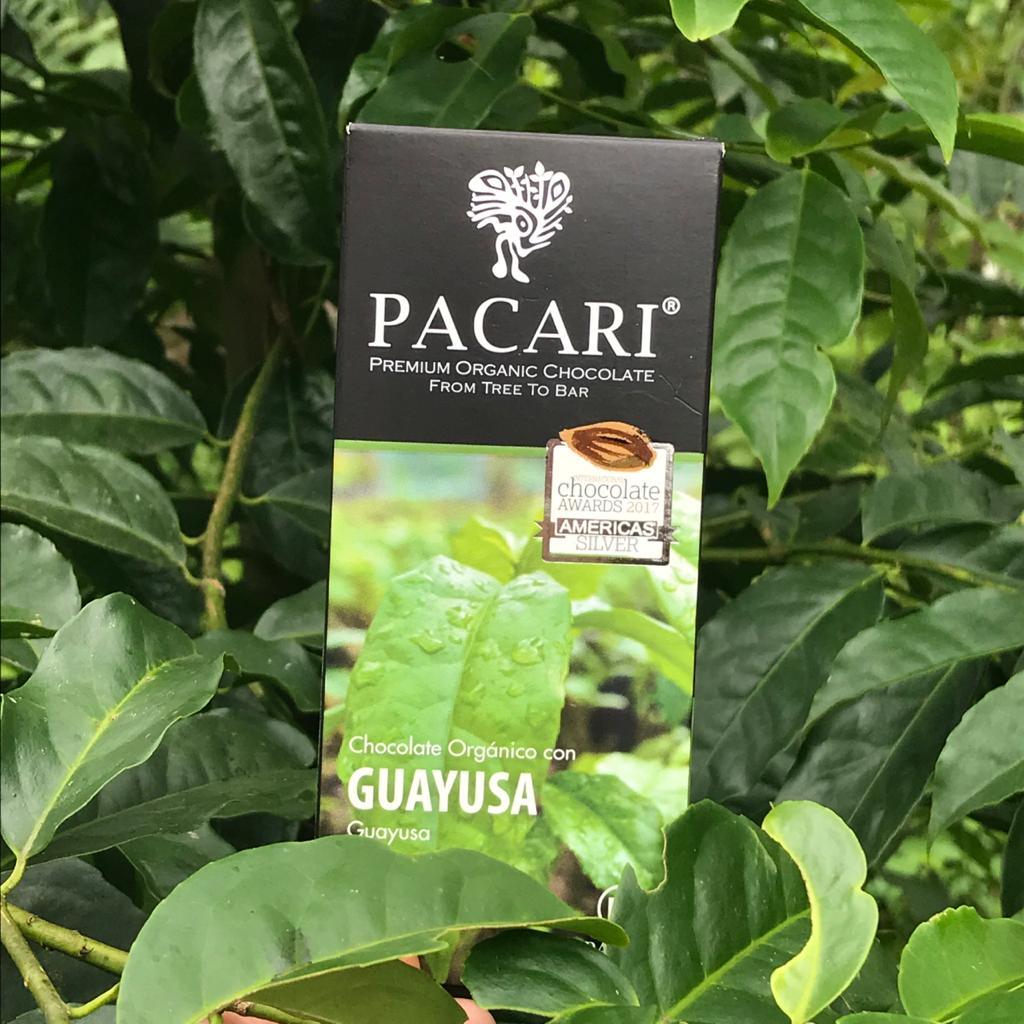 Amazonian Green Tea Guayusa Organic Chocolate Bar