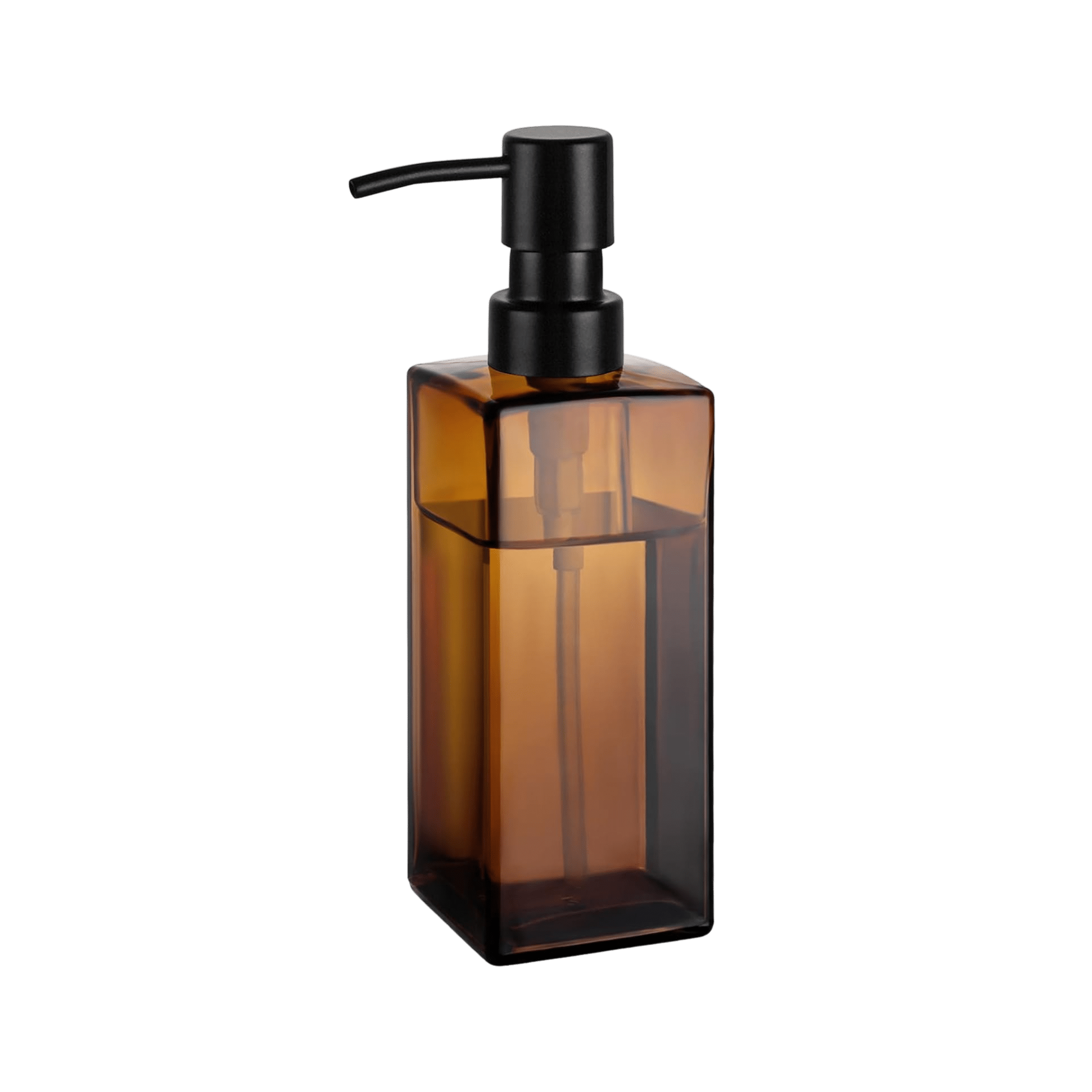 Amber Glass Soap Pump by Source by Studio Skara