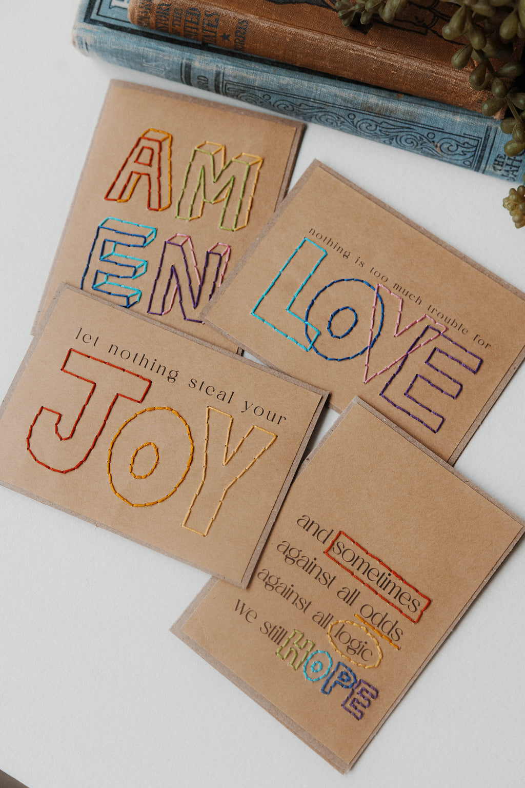 Against All Odds (AMEN) Greeting Cards