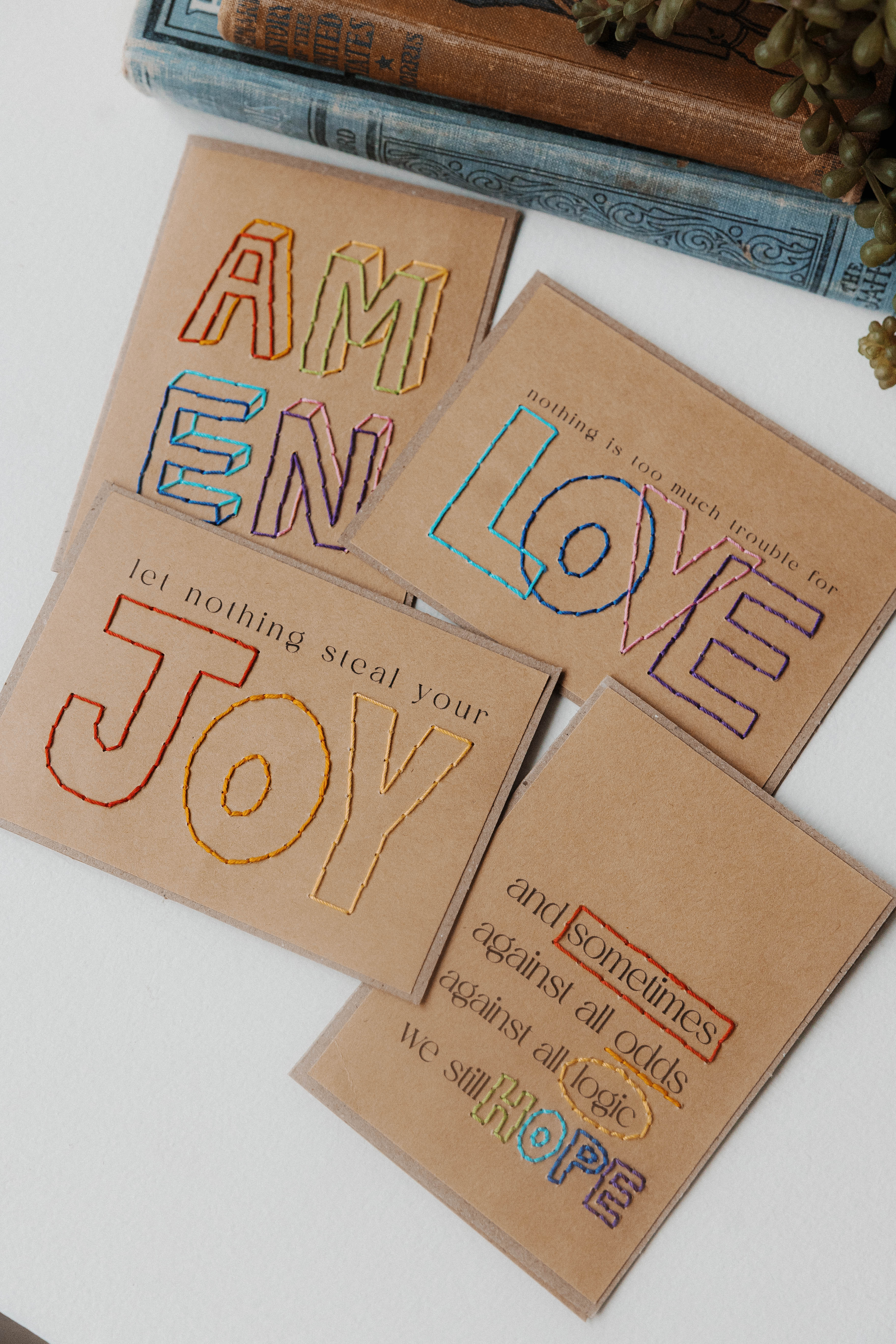 Against All Odds (AMEN) Greeting Cards