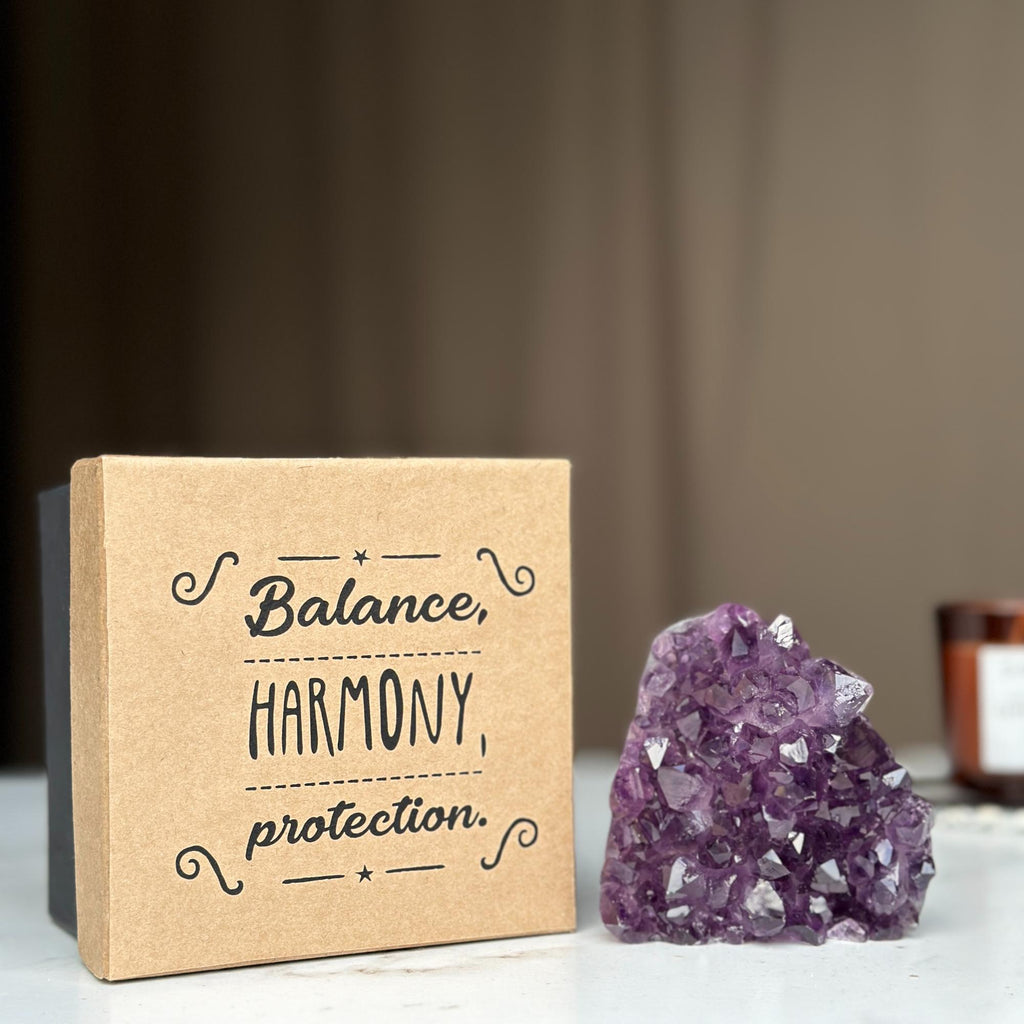 Amethyst anniversary gift BOX Personalized Box La Vie Bien Amethyst anniversary gift BOX