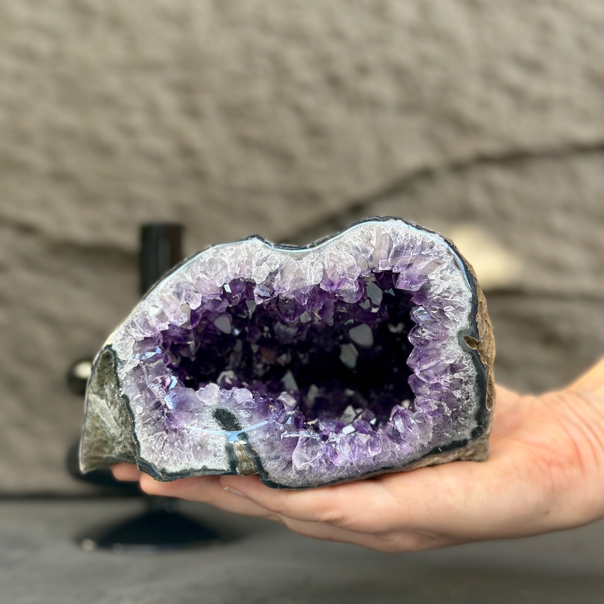 Amethyst precious stone Amethyst Geodes La Vie Bien Amethyst precious stone