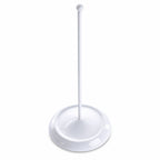 Upright White Metal Christmas Tree Topper Finial Stand Display Stand 7.2 Inches