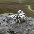 Amrynn Irish Claddagh Ring in Sterling Silver Ring La Vie Bien Amrynn Irish Claddagh Ring in Sterling Silver