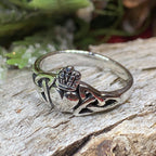 Amrynn Irish Claddagh Ring in Sterling Silver Ring La Vie Bien Amrynn Irish Claddagh Ring in Sterling Silver