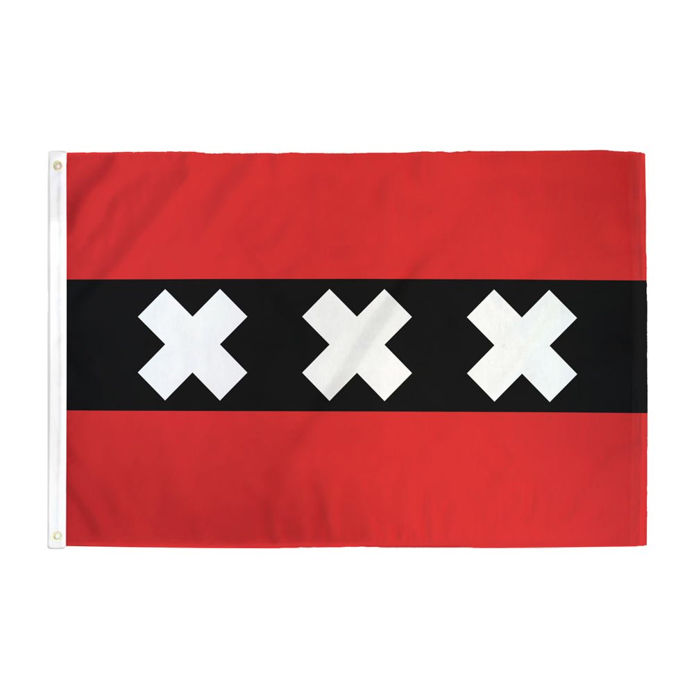 Amsterdam Flag Flag La Vie Bien Amsterdam Flag