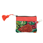 Ana Vegan Leather Huipil Coin Purse - Guatemala Bags La Vie Bien Ana Vegan Leather Huipil Coin Purse - Guatemala
