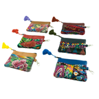Ana Vegan Leather Huipil Coin Purse - Guatemala Bags La Vie Bien Ana Vegan Leather Huipil Coin Purse - Guatemala