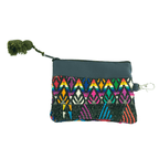 Ana Vegan Leather Huipil Coin Purse - Guatemala Bags La Vie Bien Ana Vegan Leather Huipil Coin Purse - Guatemala