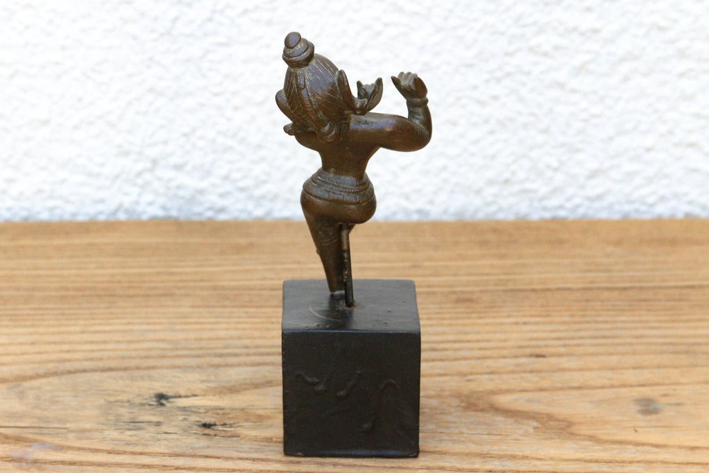 Ancient Indian Miniature Bronze Krishna Figure Figurine La Vie Bien Ancient Indian Miniature Bronze Krishna Figure
