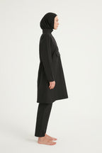 Andalus Black Full Coverage Burkini Set for A2503-1 Covered Burkini Swimwear La Vie Bien Andalus Black Full Coverage Burkini Set for A2503-1