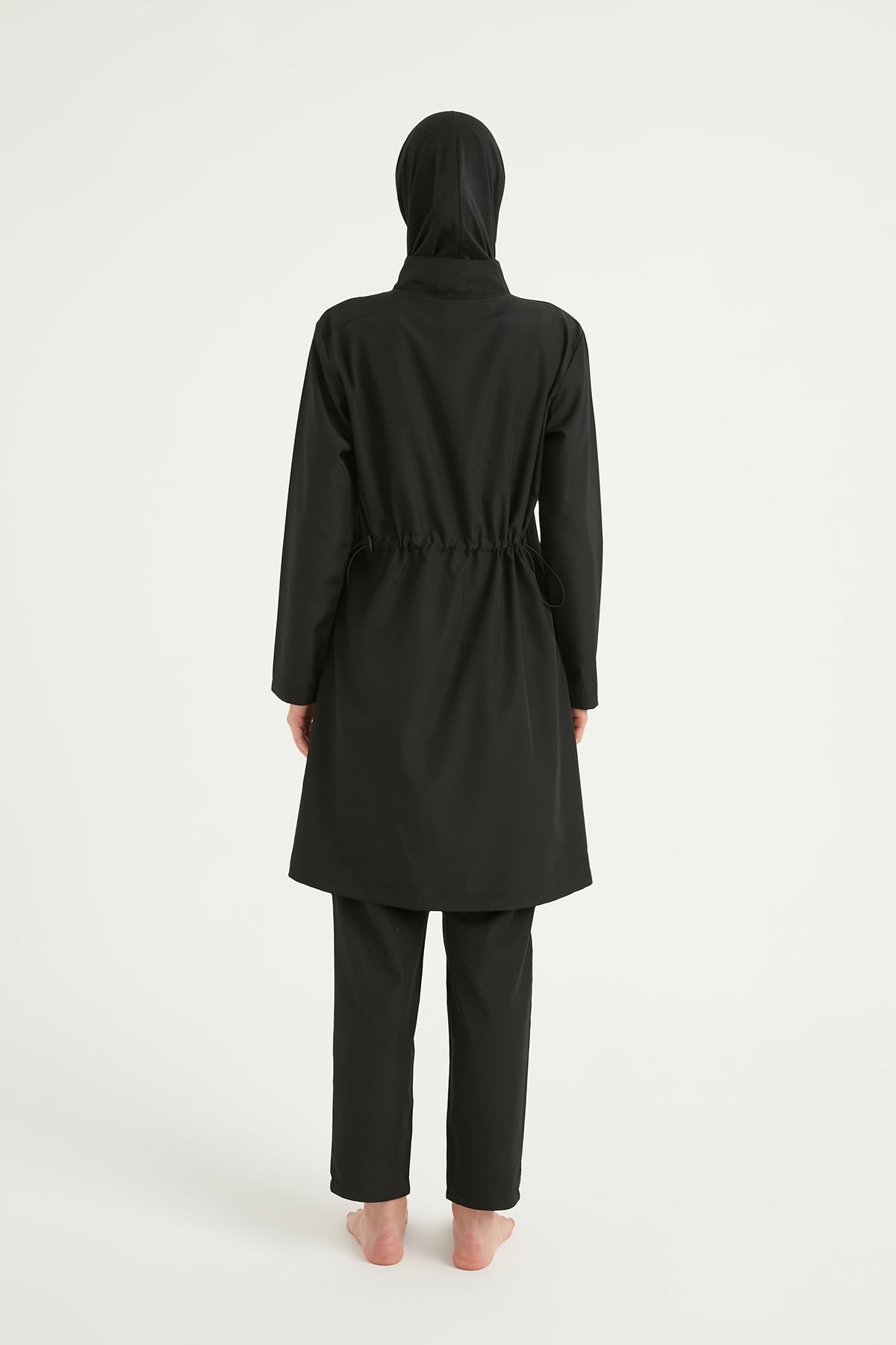 Andalus Black Full Coverage Burkini Set for A2503-1 Covered Burkini Swimwear La Vie Bien Andalus Black Full Coverage Burkini Set for A2503-1