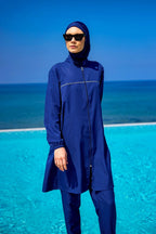 Andalus Full Coverage Burkini Set A2501-2 Covered Burkini Swimwear La Vie Bien Andalus Full Coverage Burkini Set A2501-2
