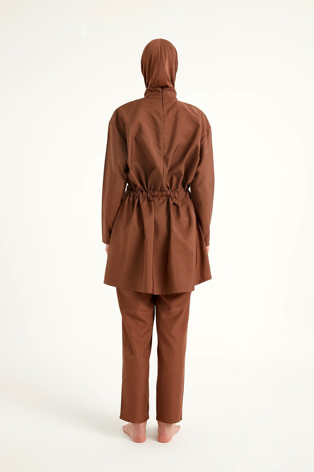 Andalus Full Coverage Burkini Set with Front Ruching A2502-3 Covered Burkini Swimwear La Vie Bien Andalus Full Coverage Burkini Set with Front Ruching A2502-3