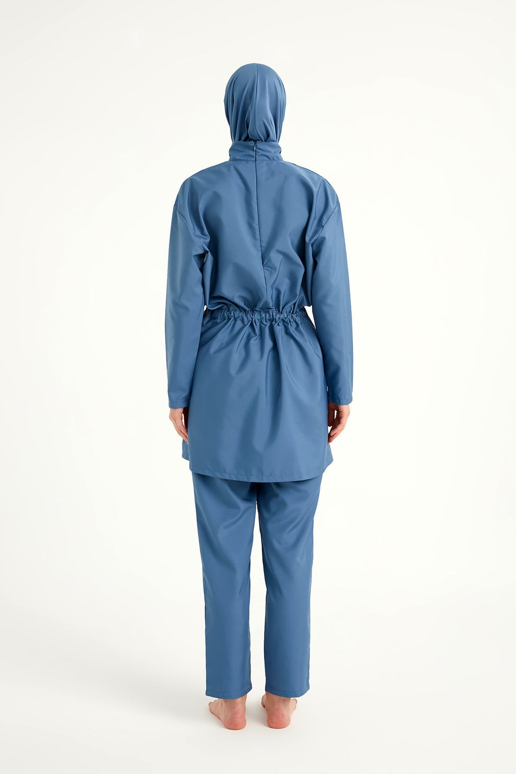 Andalus Full Coverage Burkini Set with Front Ruching A2502-6 Covered Burkini Swimwear La Vie Bien Andalus Full Coverage Burkini Set with Front Ruching A2502-6
