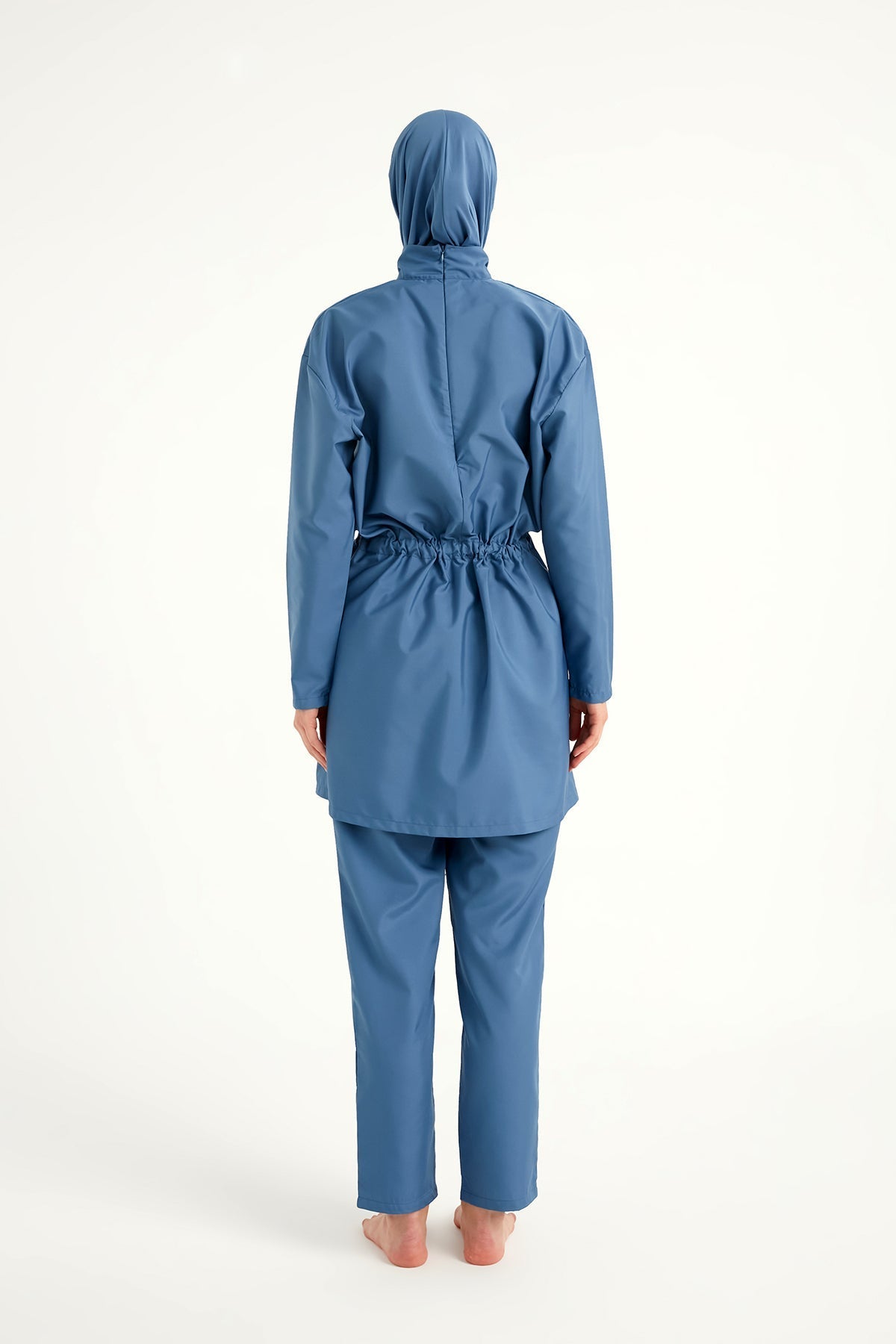 Andalus Full Coverage Burkini Set with Front Ruching A2502-6 Covered Burkini Swimwear La Vie Bien Andalus Full Coverage Burkini Set with Front Ruching A2502-6