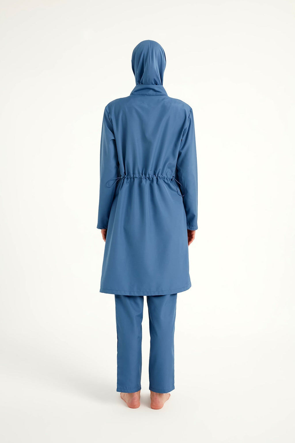 Andalus Indigo Full Coverage Burkini Set for Women A2503-6 Covered Burkini Swimwear La Vie Bien Andalus Indigo Full Coverage Burkini Set for Women A2503-6