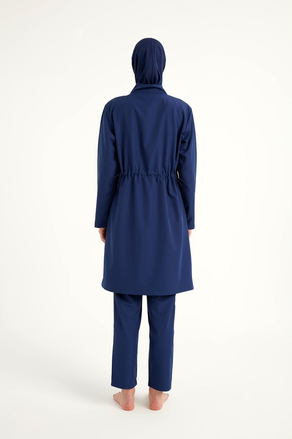 Andalus Navy Full Coverage Burkini Set for Women A2503-2 Covered Burkini Swimwear La Vie Bien Andalus Navy Full Coverage Burkini Set for Women A2503-2