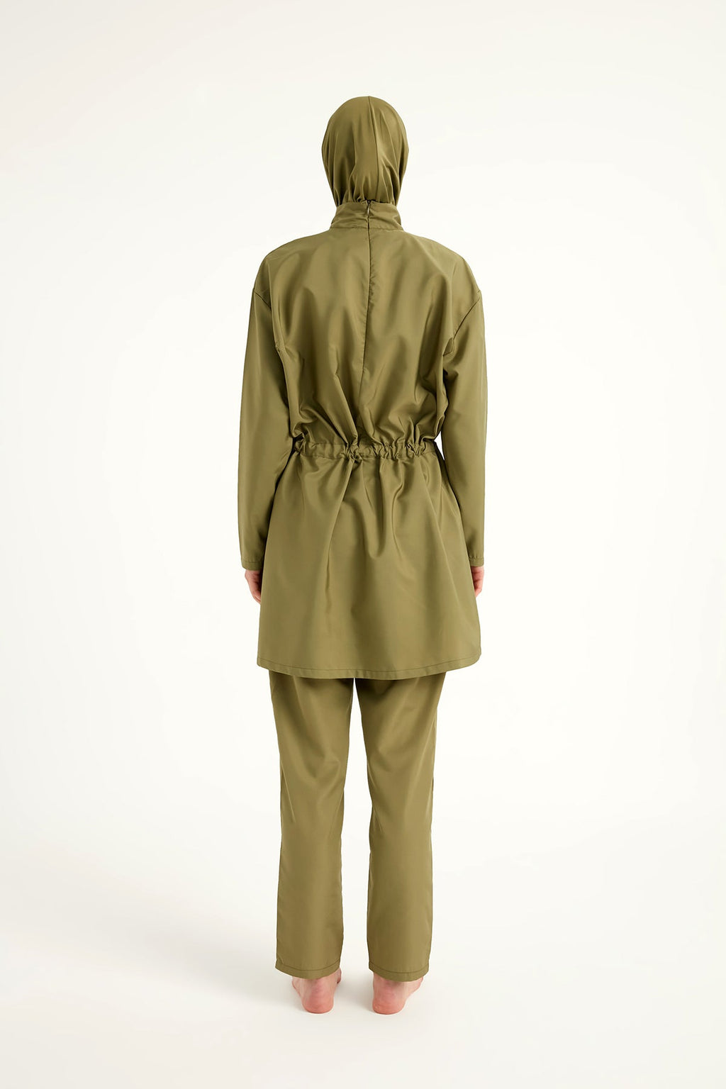 Andalus Full Coverage Burkini Set with Front Ruching A2502-5