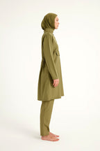 Andalus Green Full Coverage Burkini Set for Women A2503-5
