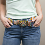 Andean Flower Embroidered Belt Umbrellas & Sunglasses & Accessories La Vie Bien Andean Flower Embroidered Belt